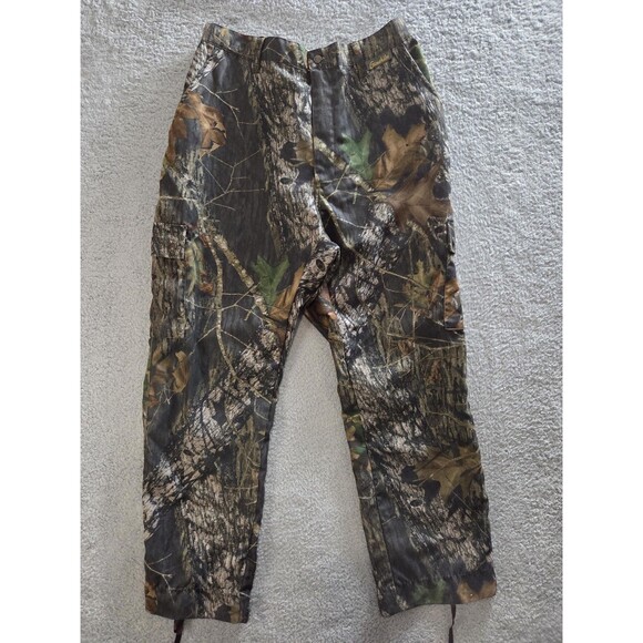 Vtg Gamehide Pants Mens XL Camo Hunting Cargo Lined Ankle Drawcords Style W31 - Picture 1 of 8